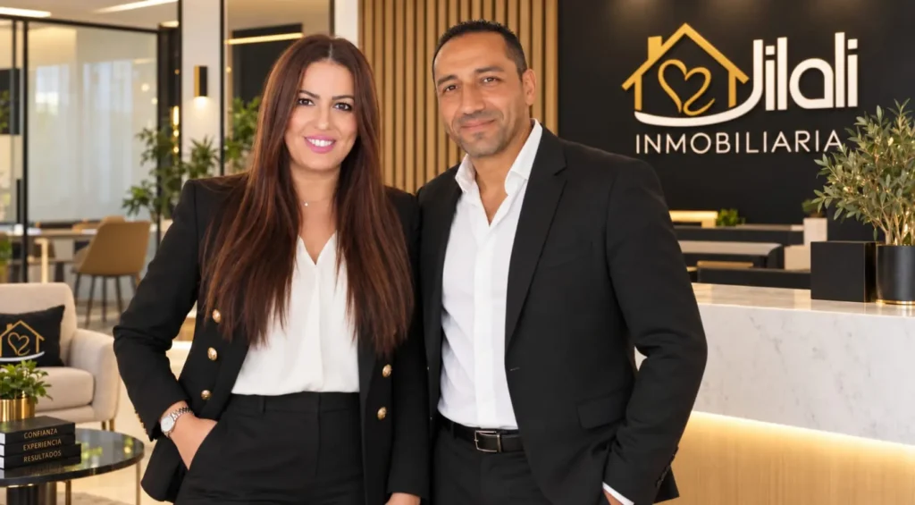 Vicente Palau y Bushera Benjilali, equipo de JILALI Inmobiliaria en Riba-roja de Túria, Valencia